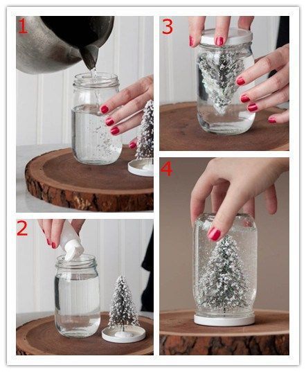 como fazer globo de neve de garrafa pet (9)