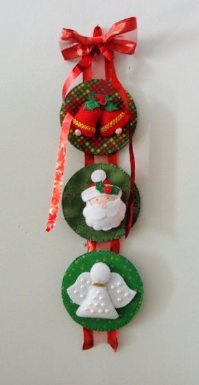Enfeites de natal com CD's