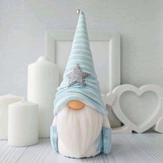 gnomos em feltro para o natal