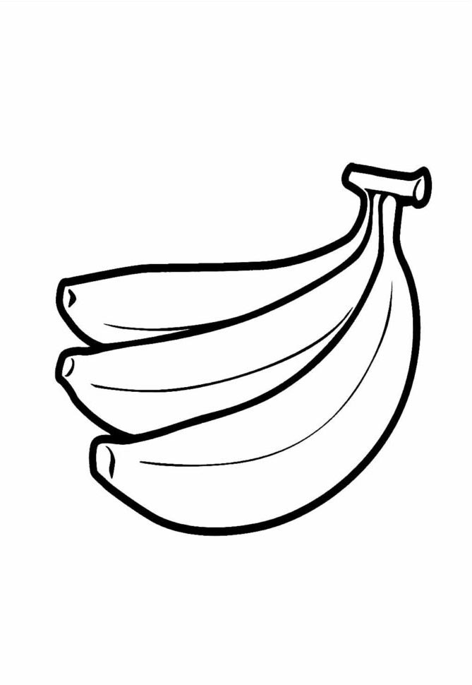 Como desenhar um cacho de Banana ➡️✏️ 
