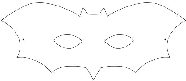 máscara de morcego