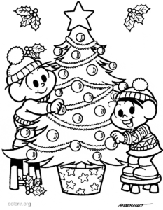 desenhos de árvore de natal para colorir (2)