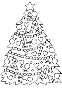 desenhos de árvore de natal para colorir (2)